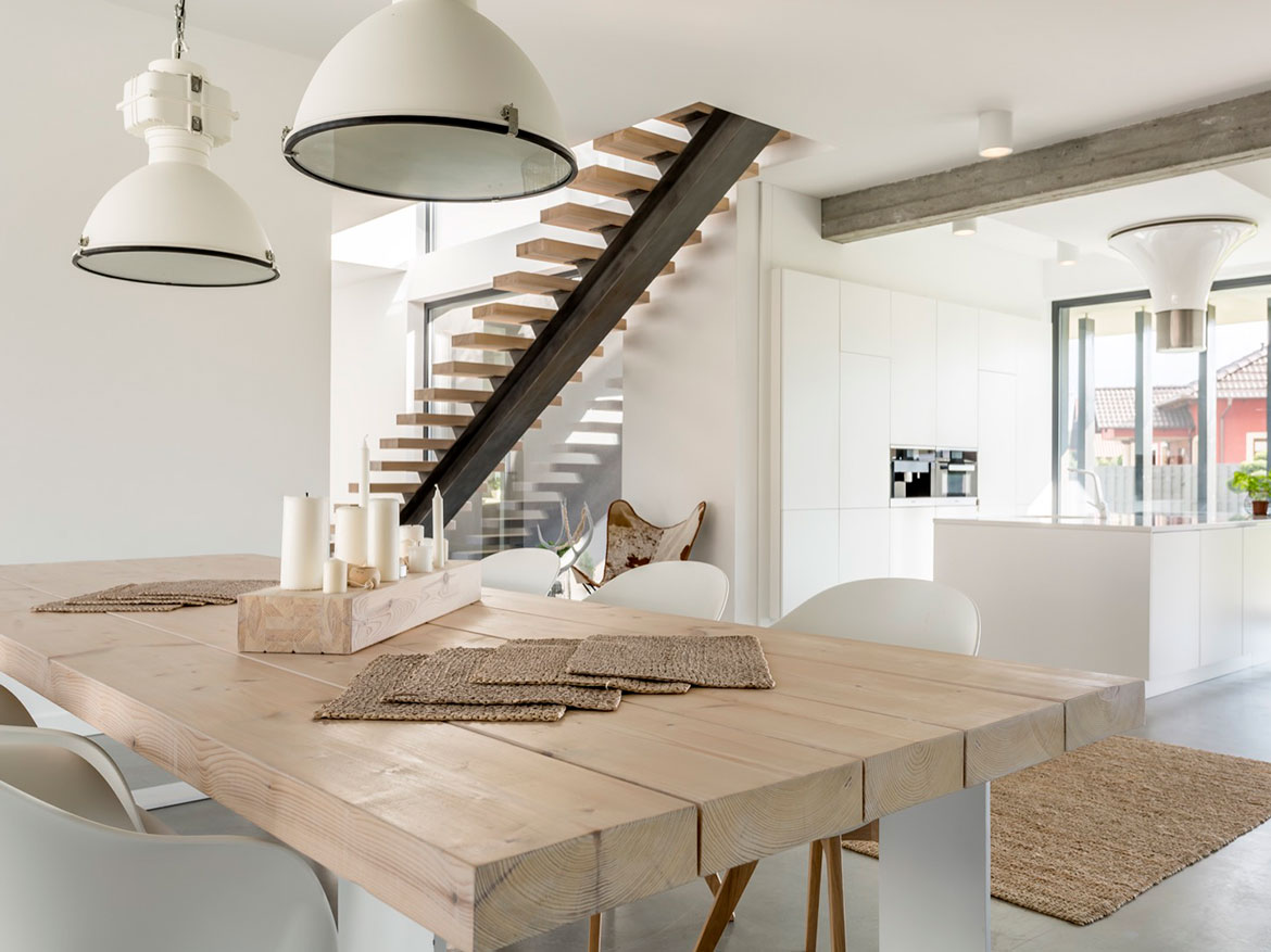 Ample penthouse