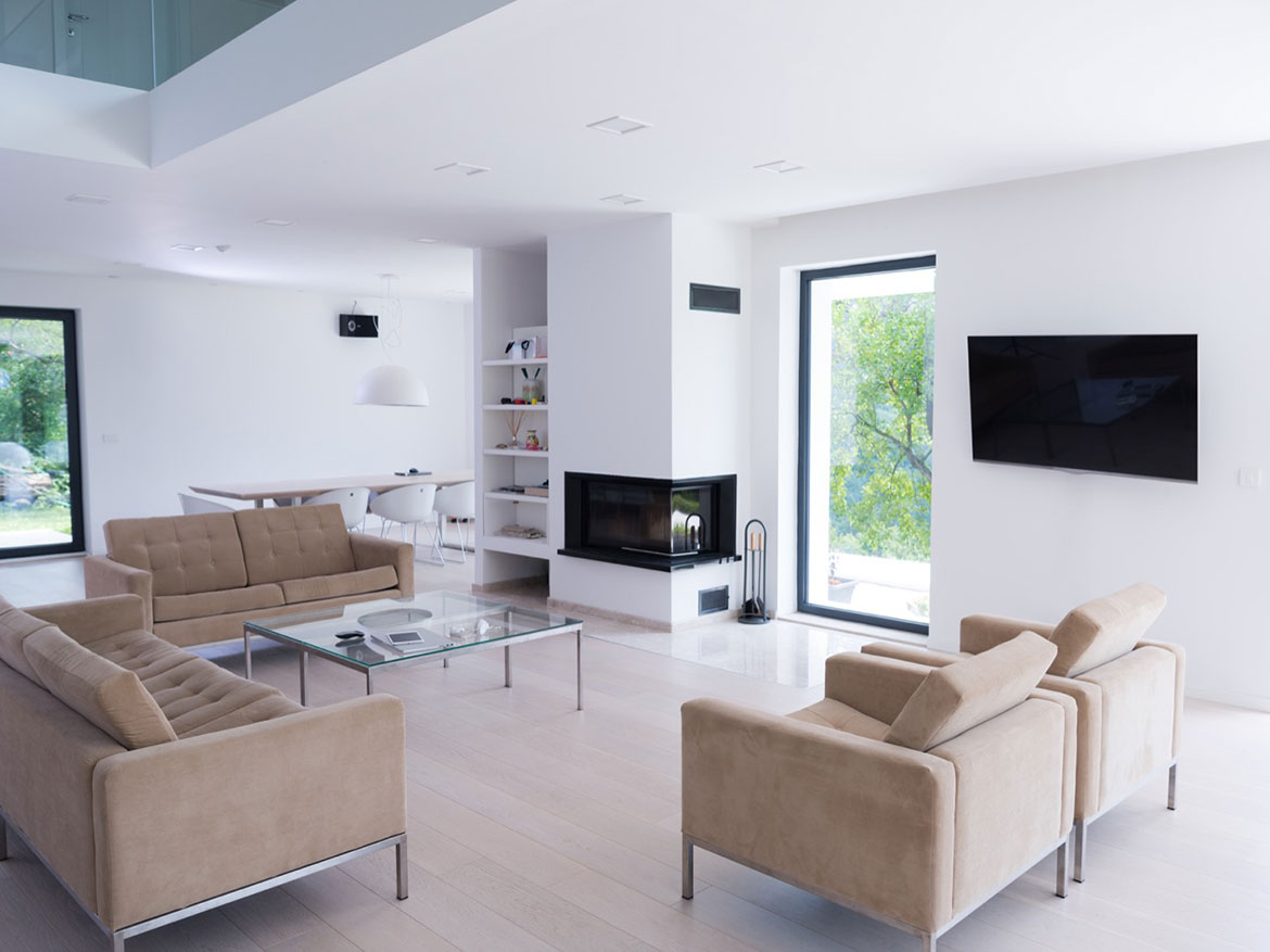 Ample penthouse